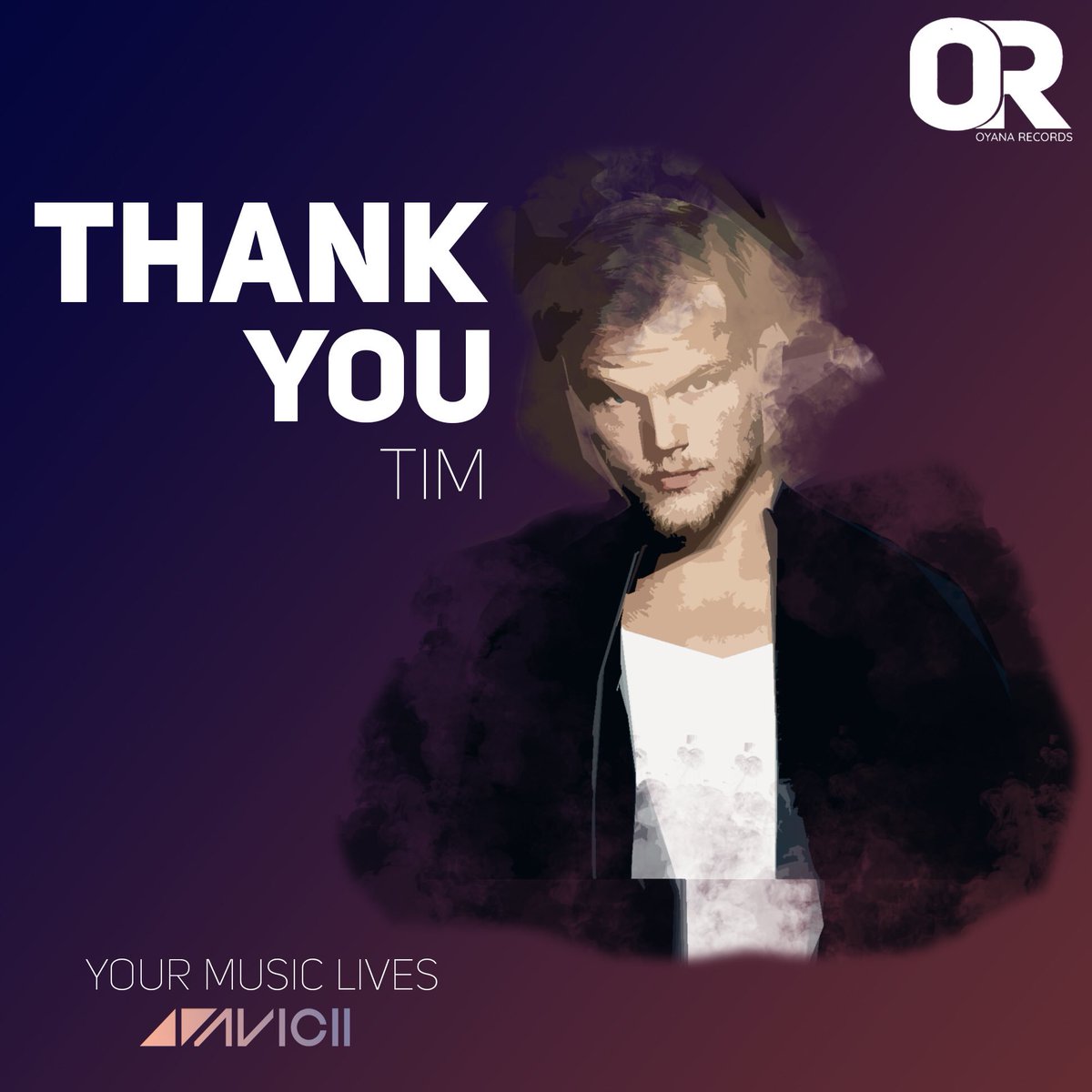 OyanaRecords's tweet photo. We Miss you Tim
Thank you for the awesome music you left us with @Avicii 
What’s your Favourite Avicii Track? https://t.co/lysxB8DPh4