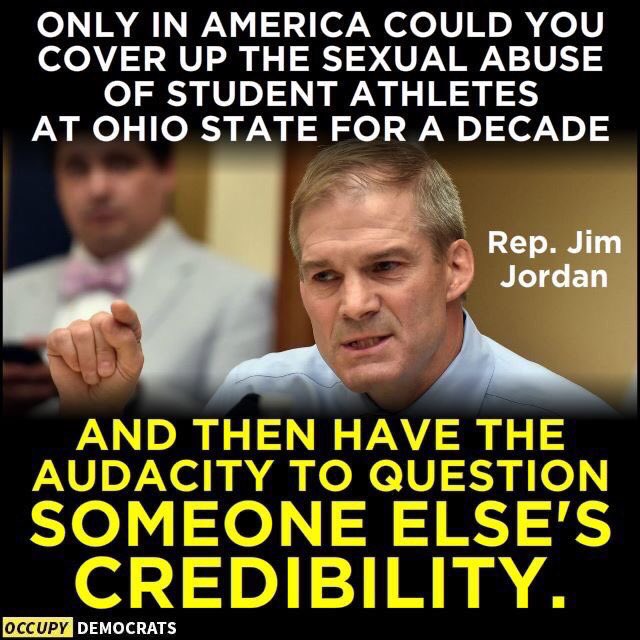 zteca72's tweet photo. @Jim_Jordan #Pedophile #POSLiar https://t.co/Ceg3Cfhex6