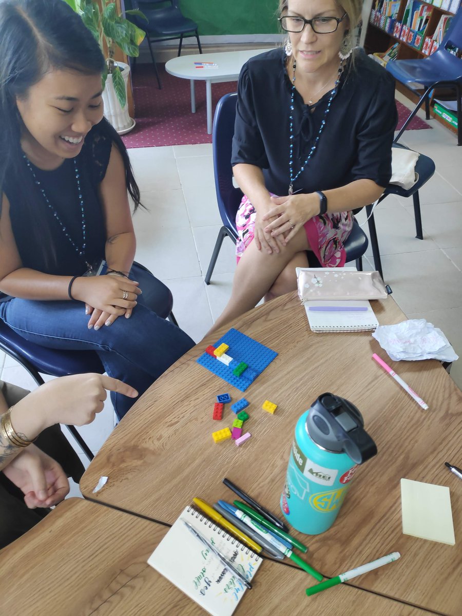 hktans's tweet photo. Presenting "Playful Leaders" at #EYC2019.
Using Barrier activities and Lego to develop #communicationskills & #socialskills
Do we allow time for our learning teams to play together? To develop #collegiality To build friendship and team dynamics? #funability https://t.co/4AEKxEU4bT