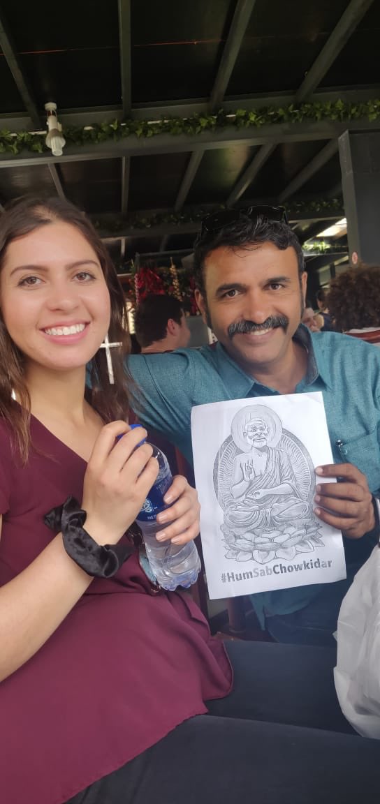 jvmenon's tweet photo. Some folks at The Great Wall of China rooting for @narendramodi @narendramodi_in 
#HumSabChowkidar
#ModiAgain 
#ModiHiAayega 
#ModiOnceMore 
#IndiaBoleNamoPhirSe
#LokSabhaElections2019 https://t.co/BN9khQOmQZ