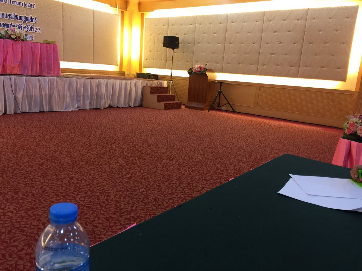 nupomme's tweet photo. Dr. Seree Nonthasoot presents about ASEAN Master Plan to the ASEAN Blind at TAB Convention #EnablingApril https://t.co/pfGYxhxtpc