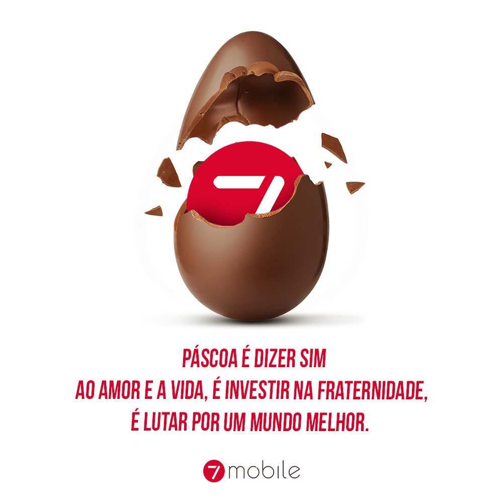 Desejamos à nossa família 7 mobile um Domingo de Páscoa feliz perto de todos aqueles que amam. 🥚

#7mobile #mundo7 #pascoa #tecnologia #angola