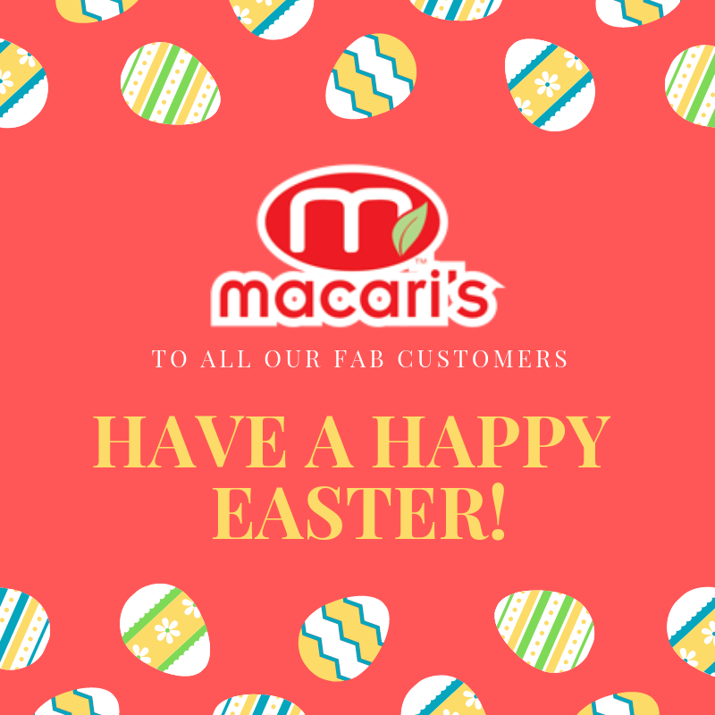 MacarisDublin's tweet photo. Happy Easter from the Macari’s Crew
.
.
#happyeaster #eastersunday #familydiner #chipper #dublintakeaway #itica #macarisdublin #foodies #lovefood #dublineats #socialeats #takeaway #lovindublin https://t.co/A16LUbNM4E