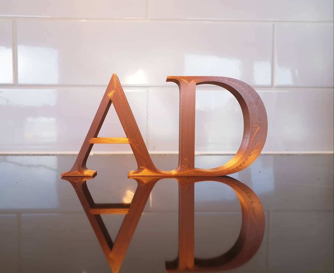AdditiveLDN's tweet image. Click to see our bespoke customer initials 3D print [A.D] 
DM us for info on yours 🤟 #3dprint #3dprinting #bespoke #branding #logo #gift 
instagram.com/p/BvlsXVyAE1F/…