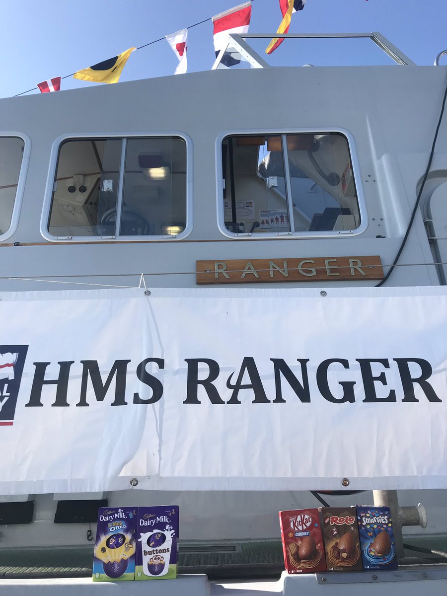 The Easter Bunny has visited #teamranger 🐣 this morning #EasterDay #EasterBunny #1PBSEasterDeployment19