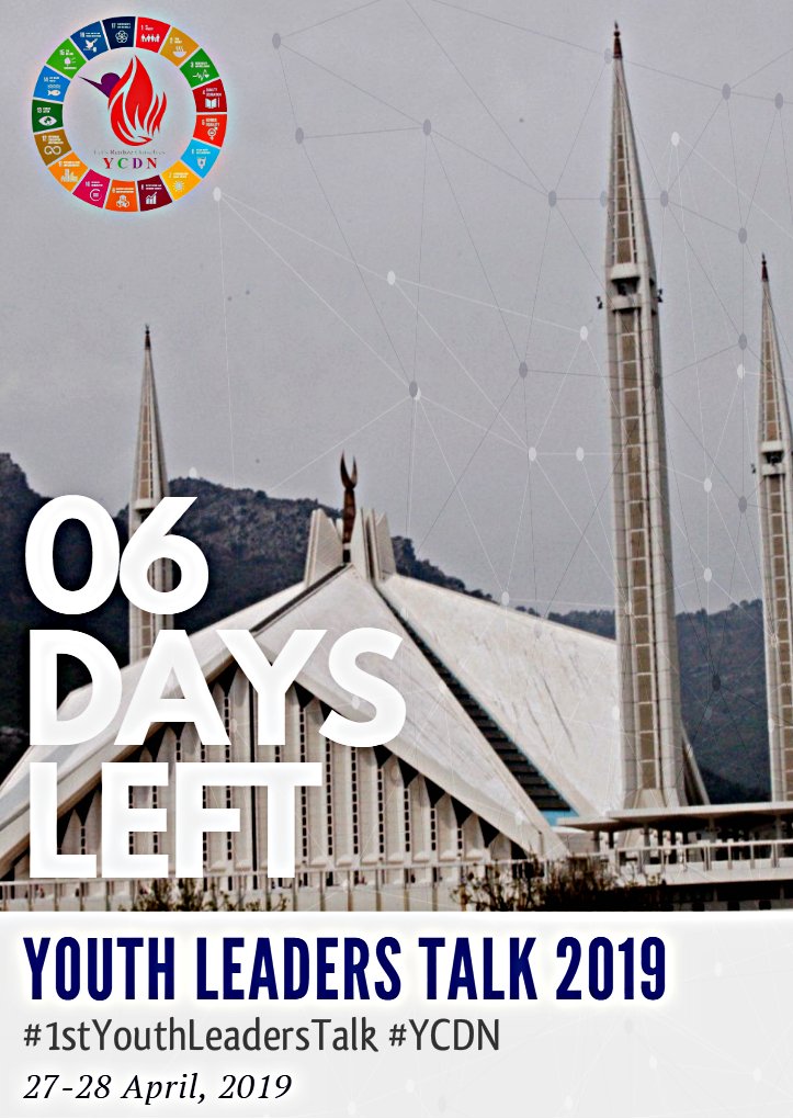 Only 6 Days Left for the Marvelous YLT 2019 to happen. Join us ! 
#1stYouthLeadersTalk #YCDN #SundayMotivation
