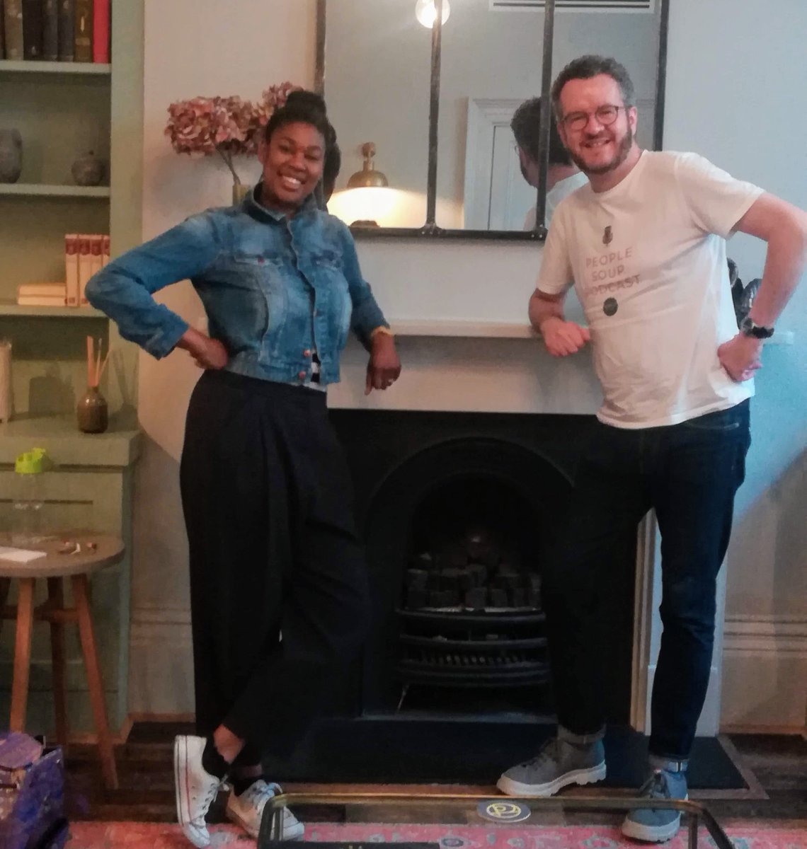 RossMcCOACH's tweet photo. The latest instalment of @PeopleSoupPod features psychologist, Sarah Bonner. Hear about the moment she decided to change career & her innovative research exploring the lived experience of black women in the creative industries. #podcasting #podcastvoice
https://t.co/V9GkTae3jx https://t.co/DfWBHwstYy