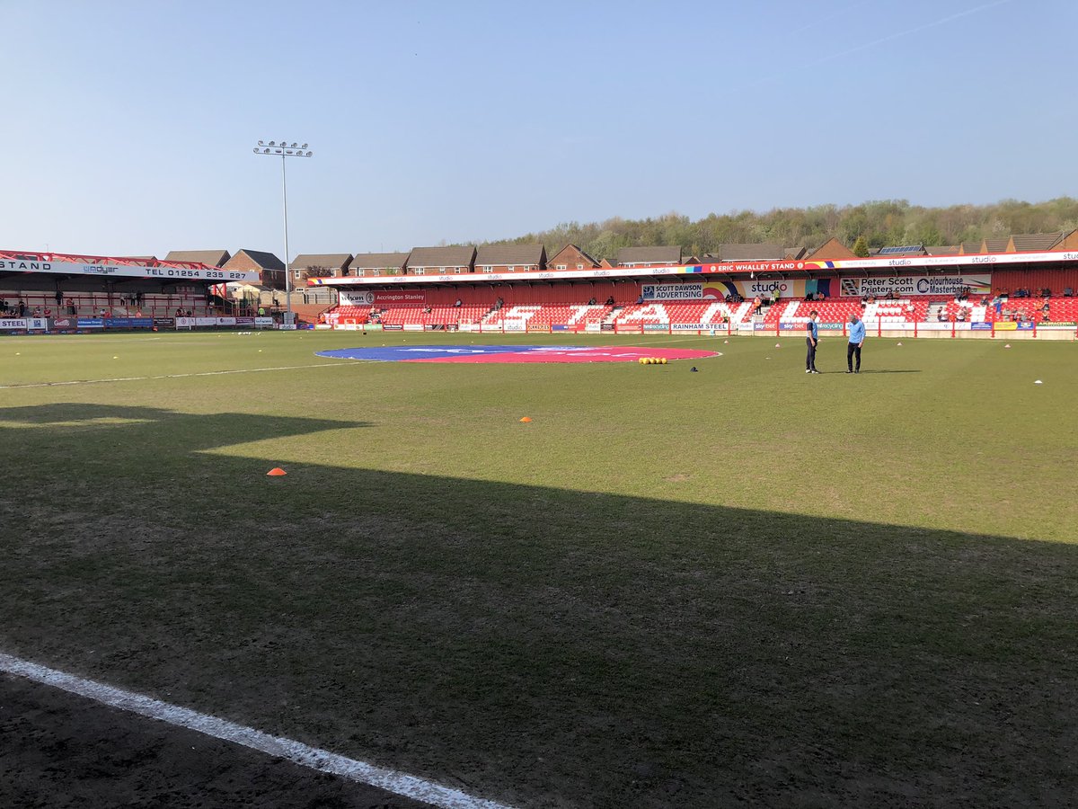 dpb1961's tweet photo. Proud of everyone involved with  @ASFCofficial yesterday who again delivered a great pre and post match event in glorious sunshine to the 3000+ supporters from Stanley and @LutonTown - great feedback from both sets of fans 👏👏👏 https://t.co/11ijXj7HIO