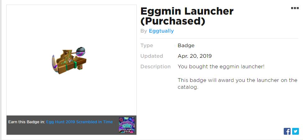 You Can Now Purchase The Eggmin Launcher For 10k Robux If - 10k robux picture