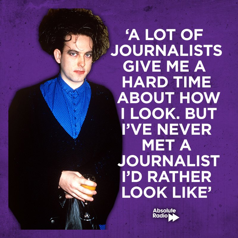 Happy Birthday to frontman Robert Smith! A man who is unapologetically himself 