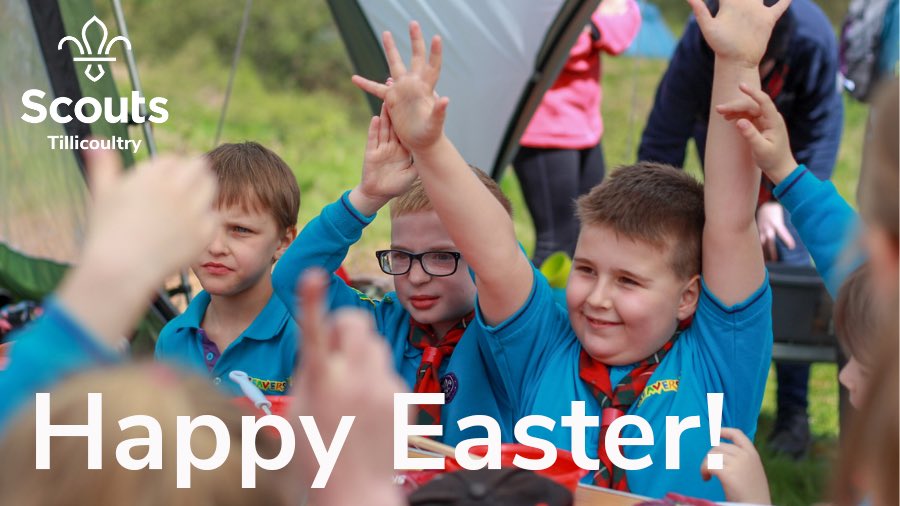 TillyScouts's tweet photo. Happy Easter from all of us! ☀️🐣🐰 https://t.co/CK3IAVstPP