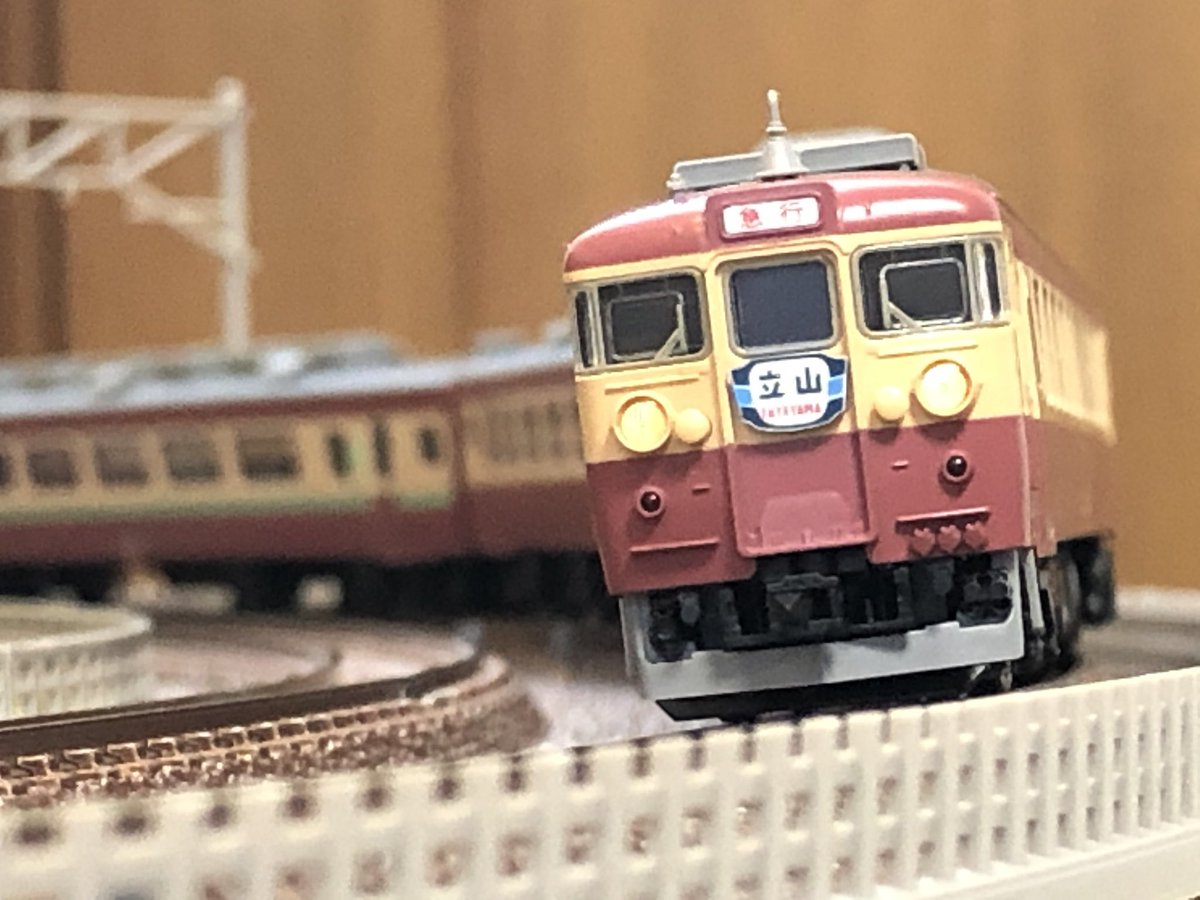 TOMIXの455/475系（92236）が入線しました。ようやく来てくれた