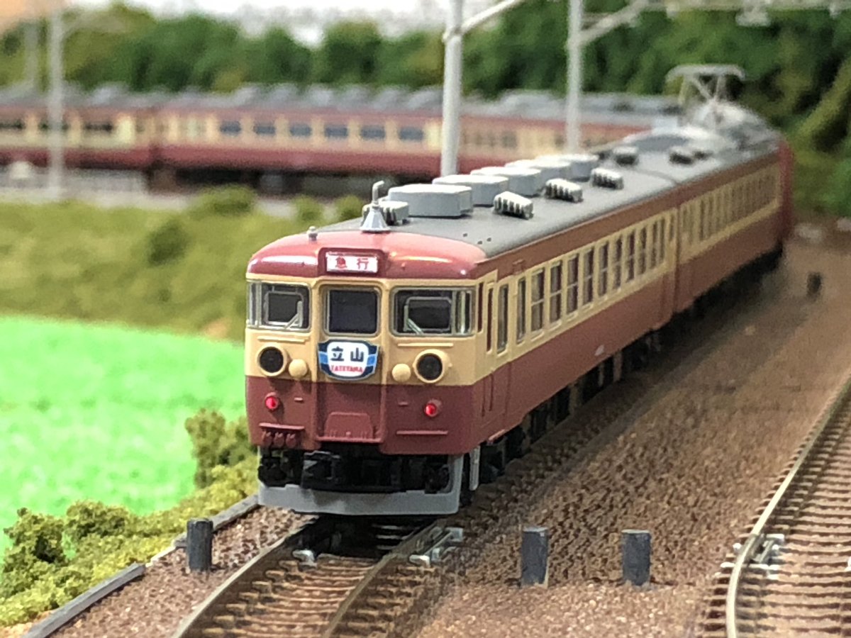 TOMIXの455/475系（92236）が入線しました。ようやく来てくれた