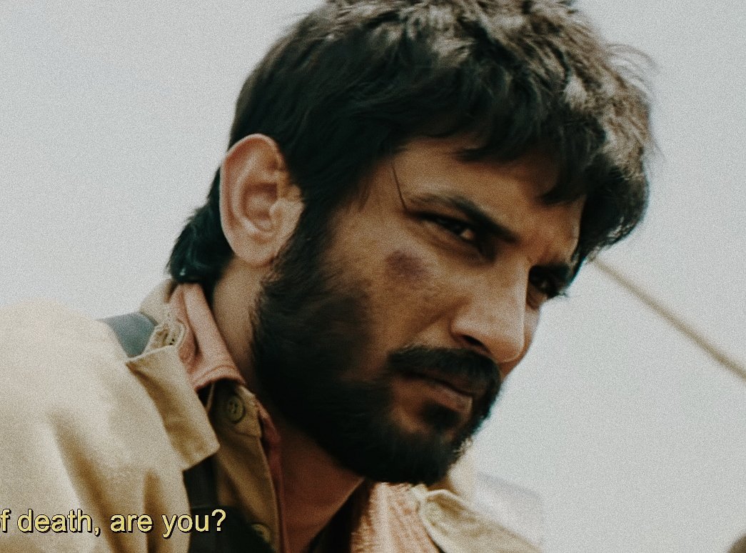 Lakhna, Sonchiriya, 2019.A devil with a heart, a Baaghi, risen with conscience, didn't want follow the ethics blindly anymore and raised voice against the gang for justice; seek for his "Sonchiriya" and the freedom of soul from the inevitable curse.
