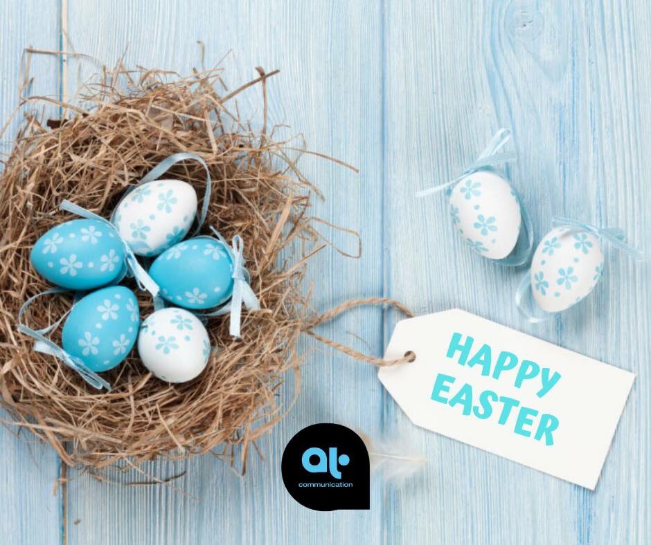 AT_Comm's tweet image. Lo staff di ATCommunication augura a tutti BUONA PASQUA! 🌞🎉🥚🤩
#atc #moveup #buonapasqua2019