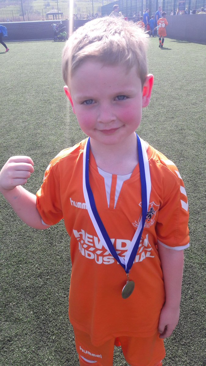 bonnar_clare's tweet photo. @MissNForbes t worked hard yesterday  with his football team and got his first medal⚽️🏅 https://t.co/UV6BJiJacC
