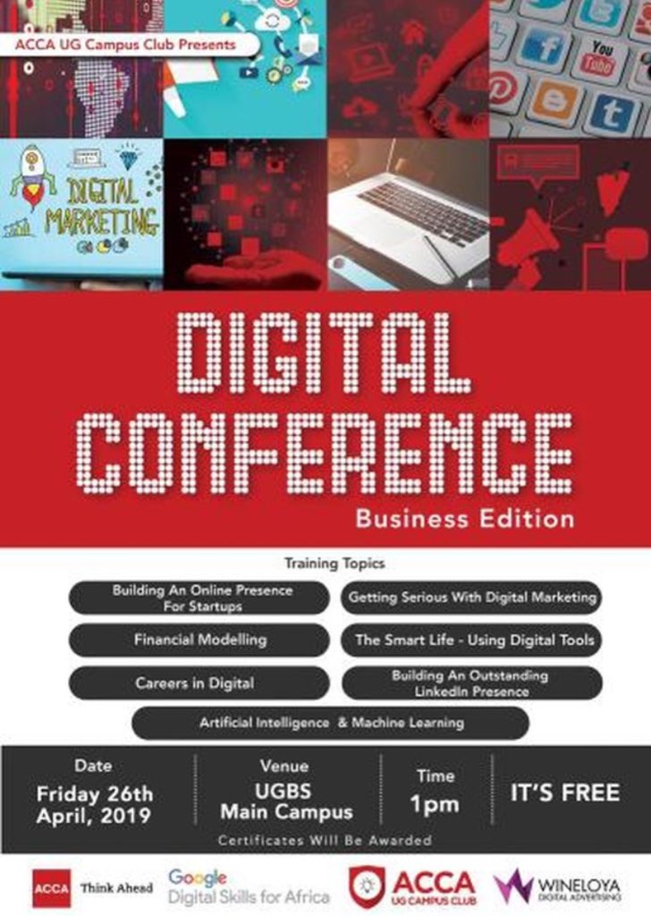 voiceofugbs's tweet photo. You can’t afford to miss this Conference.. @ACCANews @ACCATaxation #Marketing #ugbs #bhjcr #legon #ugbsmba #ugbsemba #ugbswmba #ghana #Accra #HappyEaster Shatta Chale May God #EasterSunday #Streetz #ResurrectionSunday #ug_src #DigitalMarketing #ACCA #UGBSStudents #Packaging https://t.co/a2VlhLNG9L