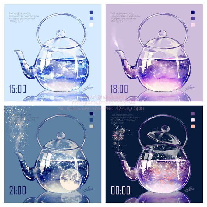 「teapot」 illustration images(Oldest)｜3pages