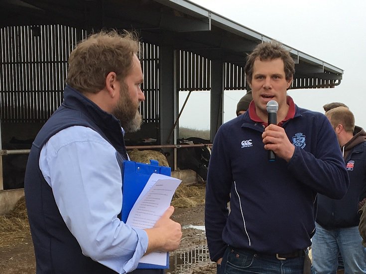 AHDB_Dairy's tweet photo. Strategic farmer, @RJTFarming enrolled on the #healthyfeetprogramme in a bid to tackle the lameness issue they had on farm. Find out how he got on here: https://t.co/YfDevHgmMU. https://t.co/CqJyIQo8wW