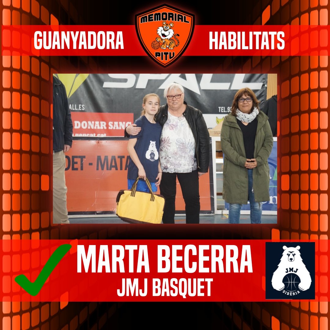 cbboetmaresme's tweet image. Aquests van ser els GUANYADORS/ES  dels CONCURSOS #Habilitats , #ThreeBall i #Triples del Torn #Infantil i #Cadet del #IIMemorialPitu✌