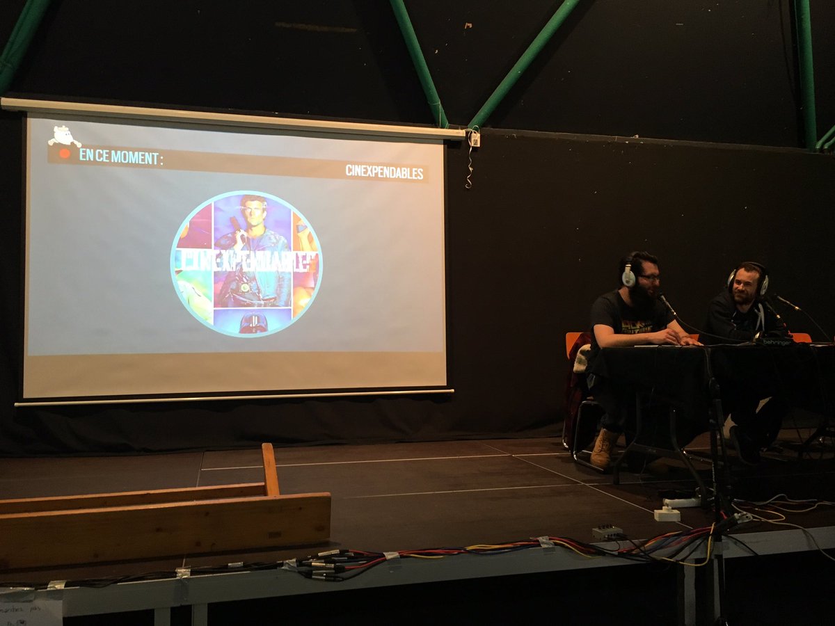 valou3375's tweet photo. #PodRennes2019 , #talfho , #cinexpendables https://t.co/hdmq9iQsV4