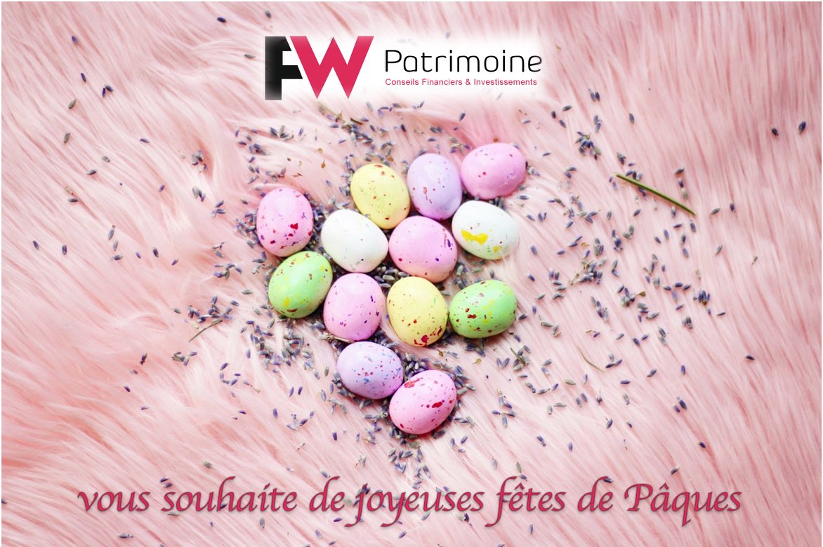 FWieczo's tweet photo. Le cabinet FW Patrimoine vous souhaite de joyeuses fêtes de Pâques. #conseil #patrimoine #immobilier #pinel #placement #finance #toulousemaville #defisc #cgp https://t.co/6Tv6kn8d2t