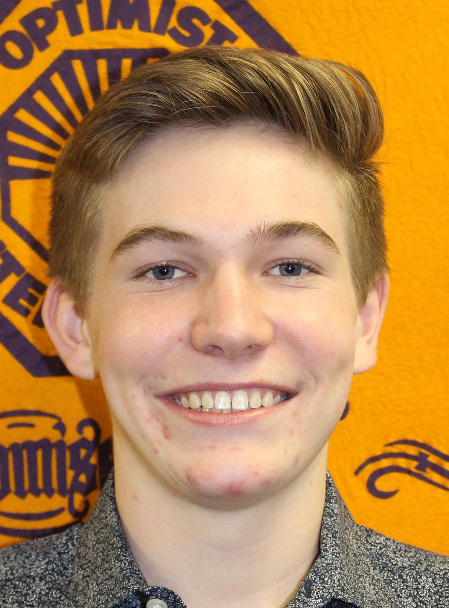 Lakota_Optimist's tweet photo. Our April Student of the Month from Lakota West is Carter Combs. He plays varsity Basketball and is on the Student Athlete Advisory Board.  He volunteers for Max’s Meals and Matthew 25 Ministries. #WeAreLakota @FireBirdTweets  @LWBasketball https://t.co/qnXTEpIMFL