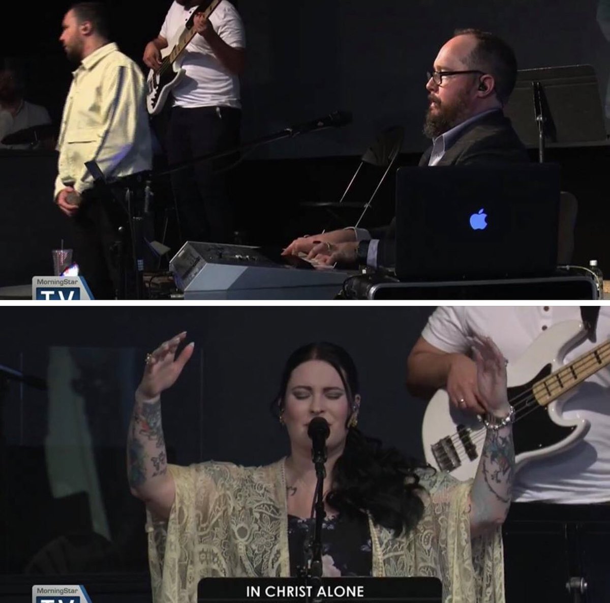 Happy Resurrection Day! Join Destiny &amp; Joel Khouri as they lead worship for the 10:00 AM Central service facebook.com/morningstarmin <a href="/DesRamboMusic/">Destiny Rambo Khouri</a> <a href="/joelkhouri/">joel khouri</a> @RebaRamboMcGuir