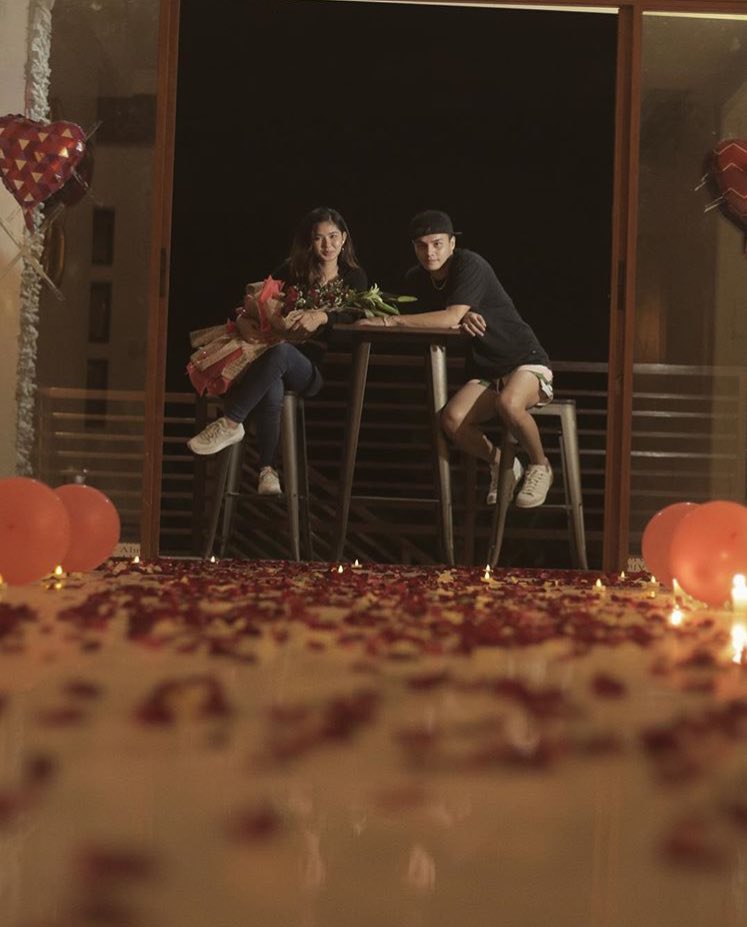 Mae17Hannah's tweet photo. Tong dalawang to! Bat ganiyan kayo? Hala sige. Ipagpatuloy nyo yan! Hahaha. Bigyan ng movie. Ay magkakamovie nga pala. Haha😘😍😉😇

#BenteNaSiLOISA 
@iamAndalioLoisa 
@iamr2alonte https://t.co/xPipChF6fu https://t.co/iaedFaIC7k