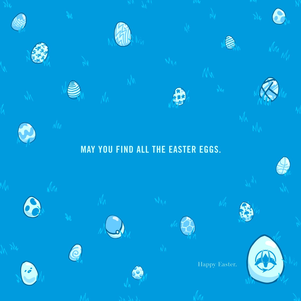cerberus_agency's tweet photo. Happy Easter from Cerberus💙 https://t.co/q5uEng9EpS