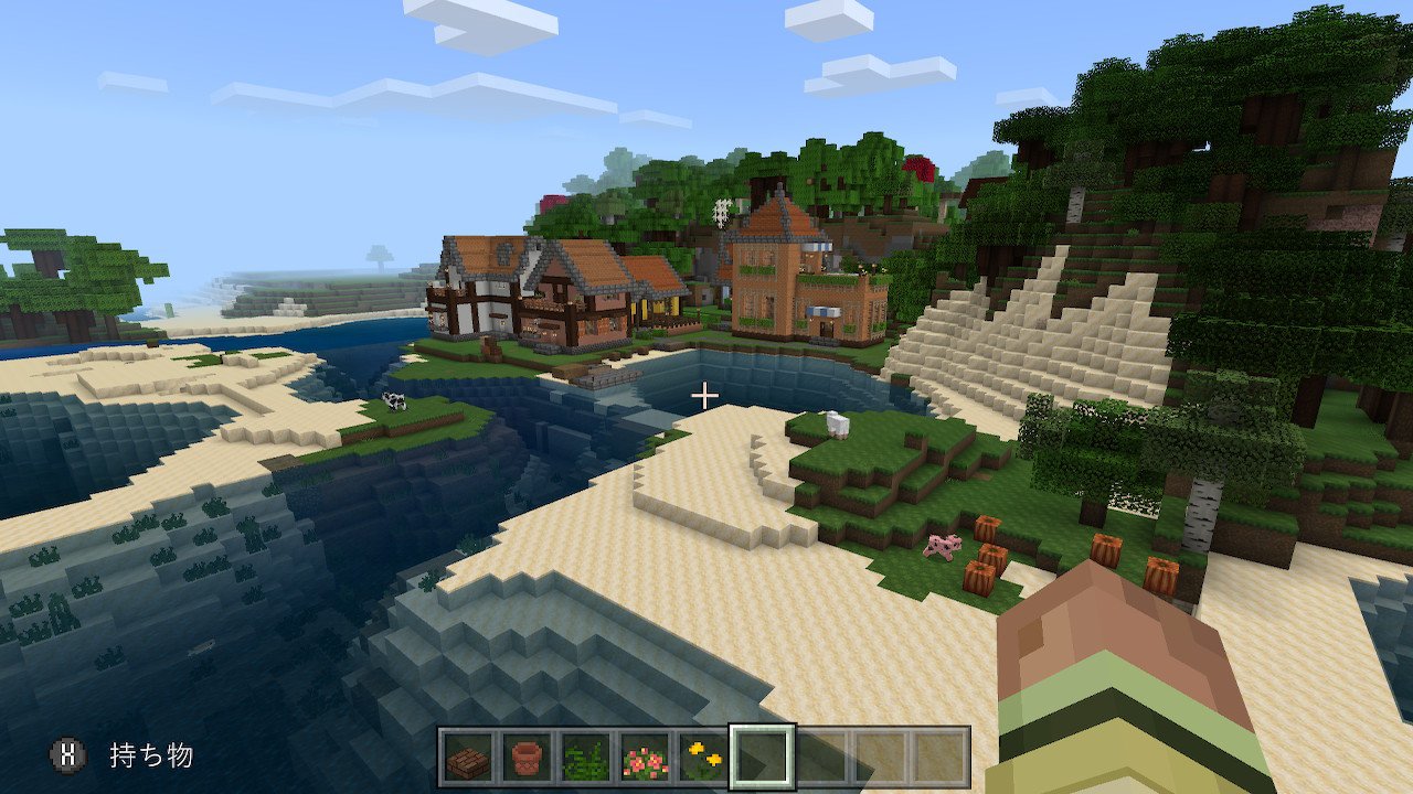 ともきち 開拓史15 お店を増やした Nintendoswitch Minecraft建築コミュ マイクラ建築 T Co Hxmckyxecq Twitter