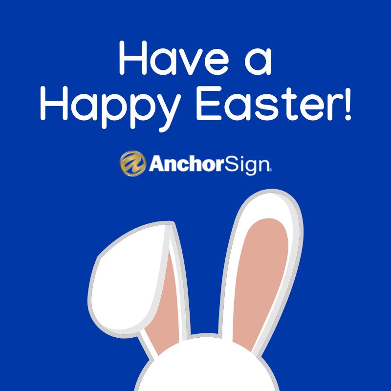 Anchor_Sign's tweet photo. Happy #Easter from our family to yours! 🐰 https://t.co/U6uWZRHRkS