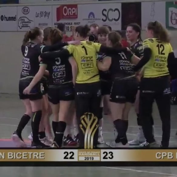 Handball_BZH's tweet photo. Finale #CDF régionale féminine pour l'entente @cpbhand #ASChantepie 
Direction @AccorH_Arena  le 25 mai  #handball #HBZH #murblanc #directionbercy https://t.co/yAKk35iB6R