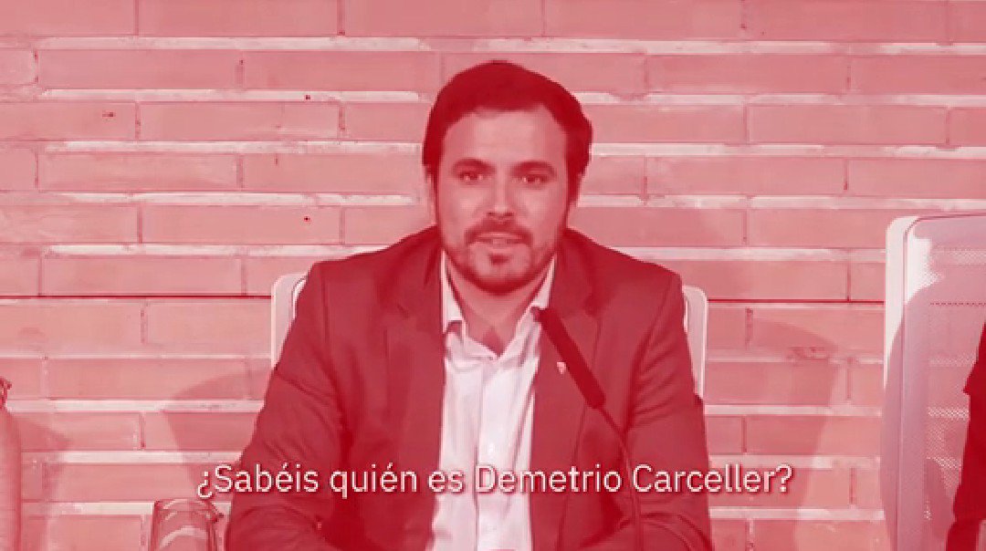 ¿Te suena el nombre de Demetrio Carceller? Pues debería. Porque es una de las personas que más mandan en este país. 
🎥 Vídeo: bit.ly/2GxUvoD
 
#Garzón #IU #UnidasPodemos28A