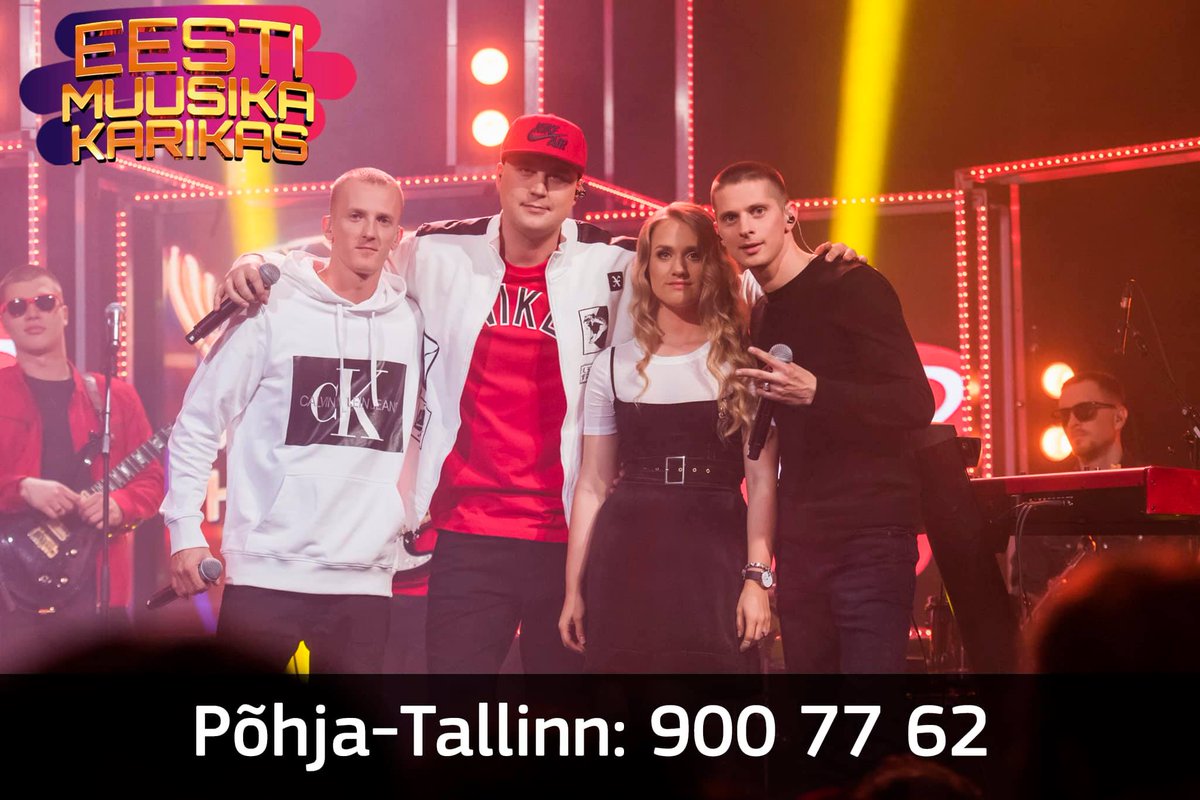 PTLNPTLN's tweet photo. Häid lihavõtteid.
Ootame teid terve perega õhtul telekate ette, sest @tv3eesti täna kell 20:30 "Eesti muusika karikas"  #PTLN #eestimuusikakarikas https://t.co/nLyWPEWXc9