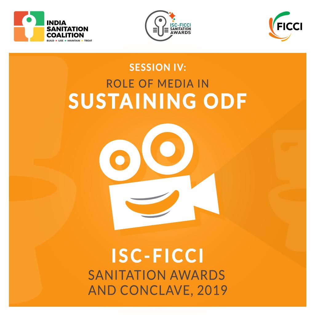 indsancoalition's tweet photo. Media plays the role of one of the biggest influencers of public opinion. ISC-FICCI SANITATION AWARDS AND CONCLAVE, 2019 25th AND 26th APRIL.#isanitation #swachhsurvekshan2019 #SwachhBharat #SurviveOrSink #BeatTheShit #FICCI @ficci_india @swachhbharat https://t.co/0hgiQdCH7c