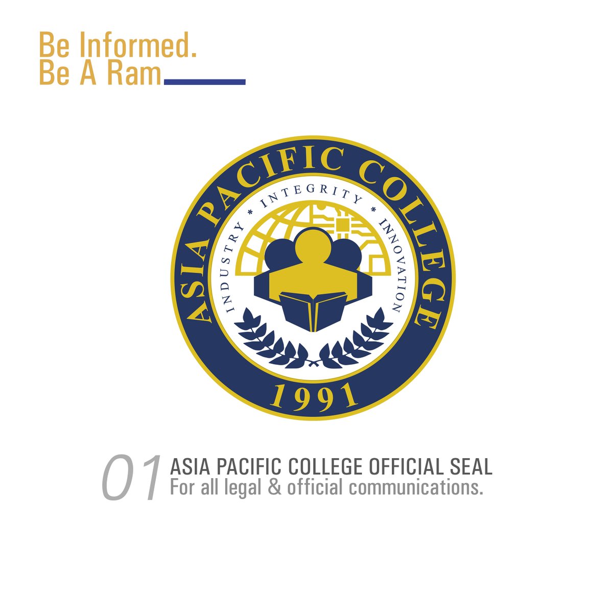 apcrams's tweet photo. Be Informed. Be A Ram.
#BeARam #AsiaPacificCollege #APCph #APCRams https://t.co/GHJmwcMMDr