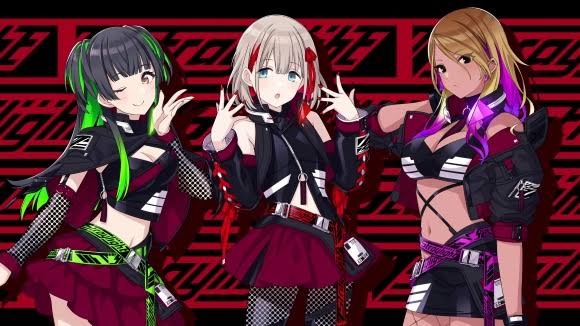 Jenjon ストレイライトのインナーカラーをリボンで再現するの そもそもイラストでのこれは設定的にはインナーカラーでも絵的にはアニメ的ハデ髪の文脈なわけで リアルでの 髪 に拘るとこのサイケ感は出せない だから極彩色のリボンで敢えて文字通り