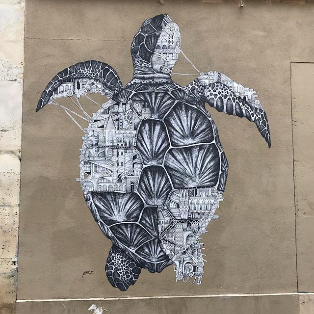 widmo's tweet image. #urbanart #streetart #pasteupart #pasteup #posterart #paris #republique #turtle bit.ly/2GwZHZT