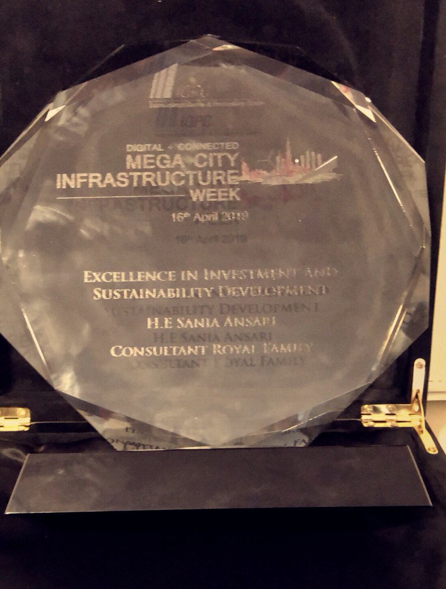 SaniaAAnsari's tweet photo. Thank you for the award, Mega City Infrastructure Week Dubai 😊.
#SaniaAnsari #Influencer #Canada #UAE #Pakistan #AnsariGroup #WonderWoman #Top100peopleinFinance #Whoswho #thewomenscollection #FAAVM #globaltolerancefaces #worldbusinessleaders
#MegaCityInfrastructureweek https://t.co/yn4kDEN1oI