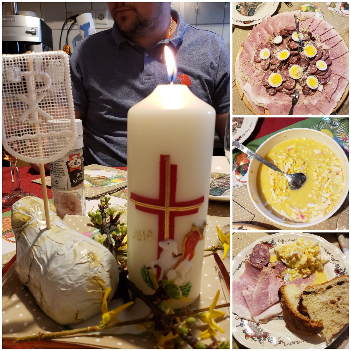 RebekkaR3's tweet photo. Gerne genießen wir heute wieder das Kärtner Traditions-Essen zu Ostern: Schinken, mit Kren-Eiern und Reindling
#Ostern #Tradition #Osterschinken #Familie https://t.co/VWKZc1nheh