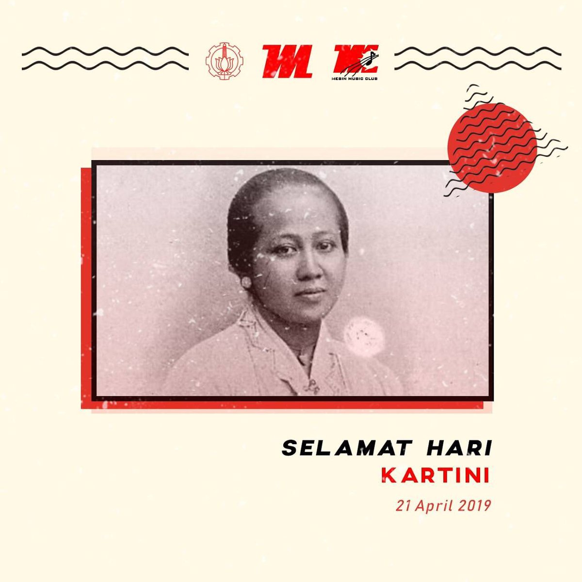 "Habis Gelap Terbitlah Terang"
- R. A. Kartini

Selamat Hari Kartini untuk seluruh wanita Indonesia. Ayo gapai cita-citamu setinggi langit, semangat kartini muda akan selalu berada didalam hati wanita Indonesia.

#MMC1819
#MesinMusicClub
