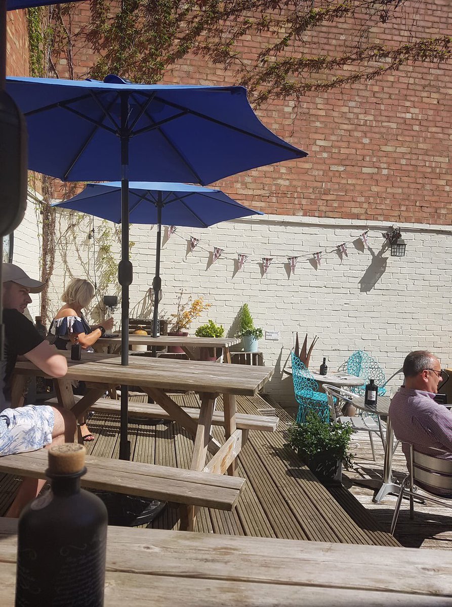 Live Music here at 2.30pm.... G &amp; T Music Duo, who else? a fabulous sun trap, the perfect place to sip a nice cold beer or a tasty gin whilst tapping those toes to some great party tunes.