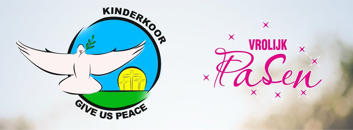 2e #paasdag, maandag 22 april geven we een #optreden in de Christelijk Gereformeerde kerk, Zwarte Dijkje 5 in Noordscheschut om 09.30 uur. 
Wij wensen iedereen een Vrolijk #Pasen! 

Kinderkoor Give Us Peace