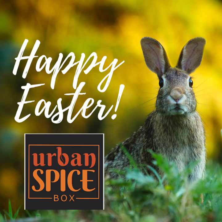 Happy #easter from Urban Spice Box. Enjoy spending time with your loves ones