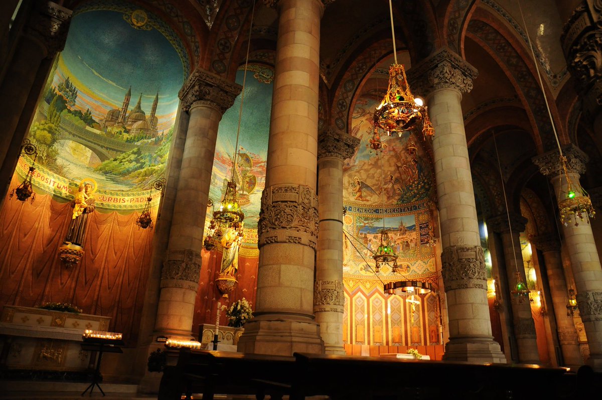OtravelAI's tweet photo. The Temple Expiatori del Sagrat Cor - a Roman Catholic church located on the summit of Mount Tibidabo in Barcelona, Catalonia, Spain. The building is the work of the Spanish architect Enric Sagnier and was completed by his son Josep Maria Sagnier i Vidal. 🇪🇸 #Travel #Spain https://t.co/N9IlgXSl4h