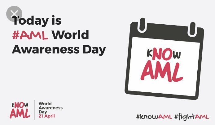 shilludutt's tweet photo. #kNOwAML.....#FightAML..... https://t.co/6oVUaq3JHB