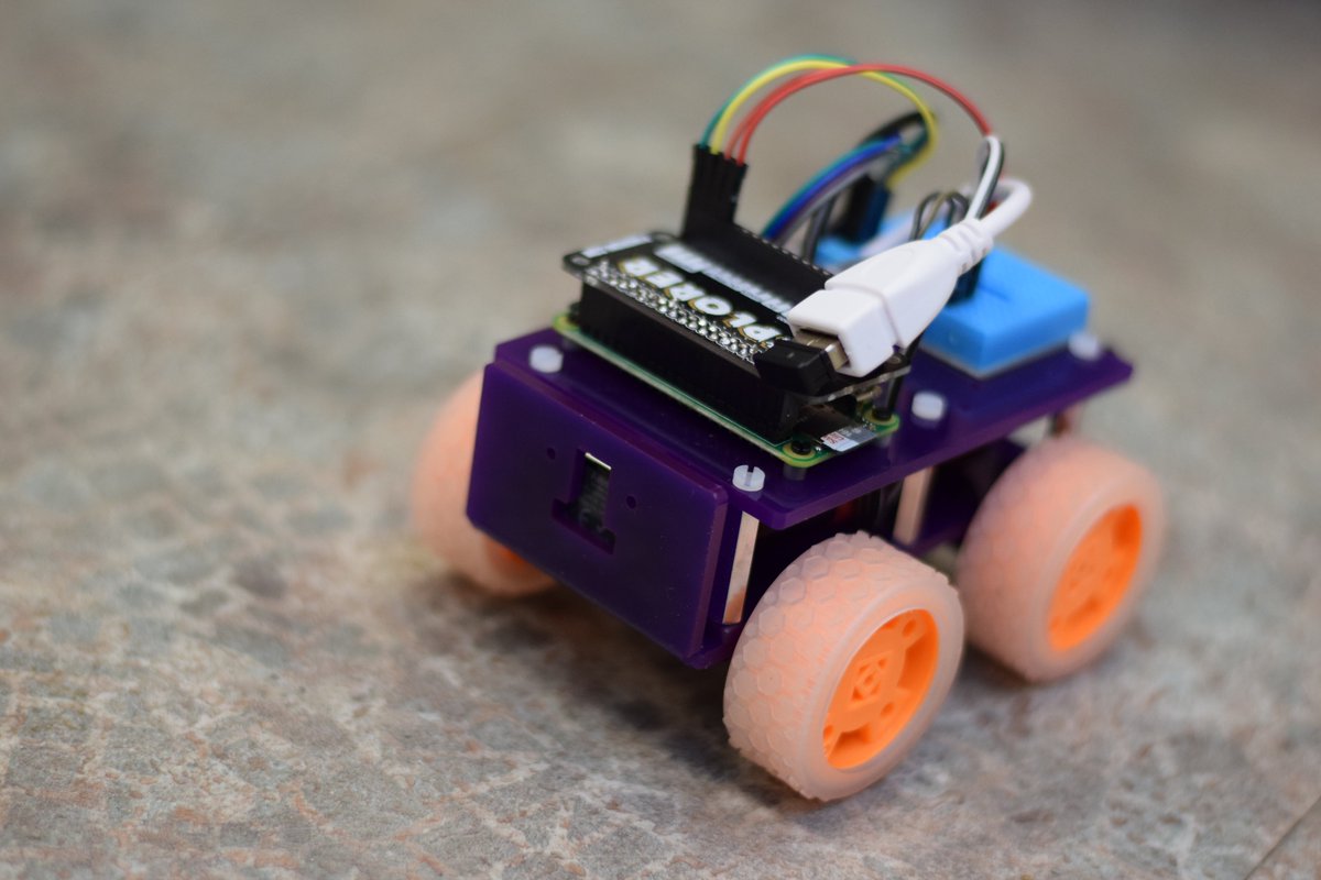 CannonFodder's tweet image. As part of sponsoring #PiWars this year @CoretecRobotics my little robot company gave away the chance to build & keep a "East Coast Custom" Tiny 4WD and yesterday the winners joined me @cammakespace to collect their prizes😃and here are the results.