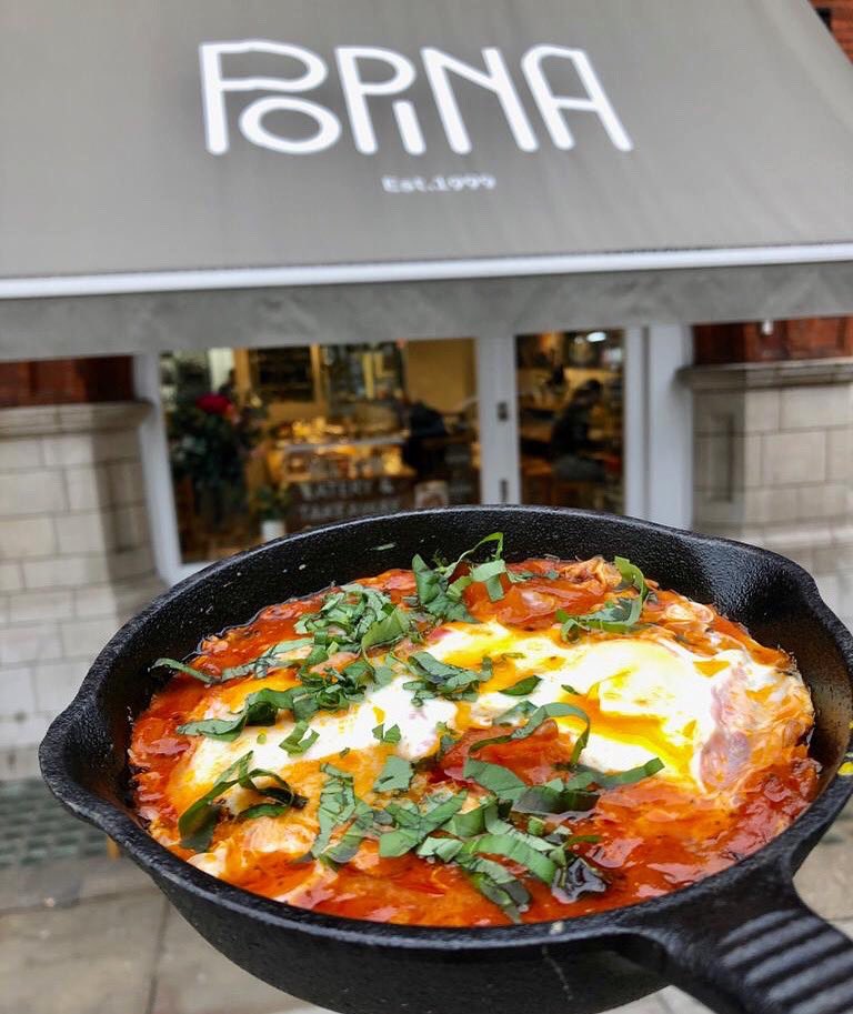 Happy Easter everyone! 🐣 Our kinda eggs = Shakshukka eggs 🍳
