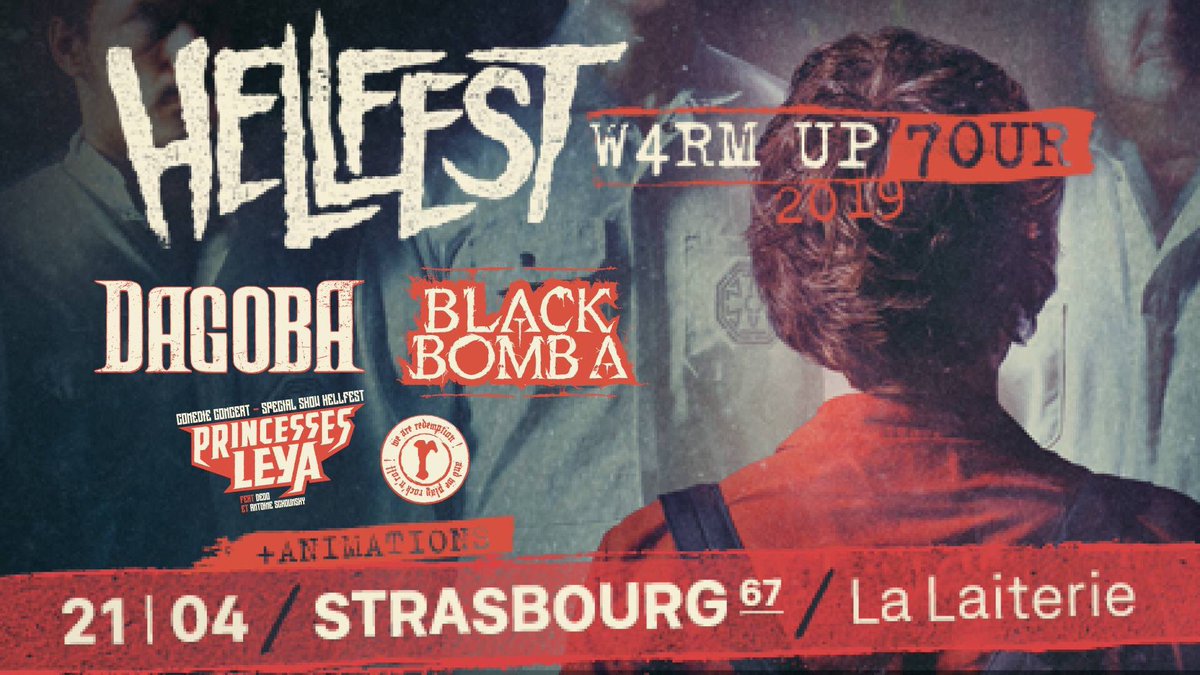 BLACK BOMB A (@blackbomba_army) on Twitter photo Strasbourg,
On arrive! ☠️😈
—
<a href="/DAGOBA1/">DAGOBA OFFICIAL</a>, <a href="/PrincessesLeya/">ThePrincessesLeya</a>, <a href="/Redemption2499/">Redemption</a>
à <a href="/Laiterie/">La Laiterie</a> Strasbourg,
On arrive! ☠️😈
—
<a href="/DAGOBA1/">DAGOBA OFFICIAL</a>, <a href="/PrincessesLeya/">ThePrincessesLeya</a>, <a href="/Redemption2499/">Redemption</a>
à <a href="/Laiterie/">La Laiterie</a>